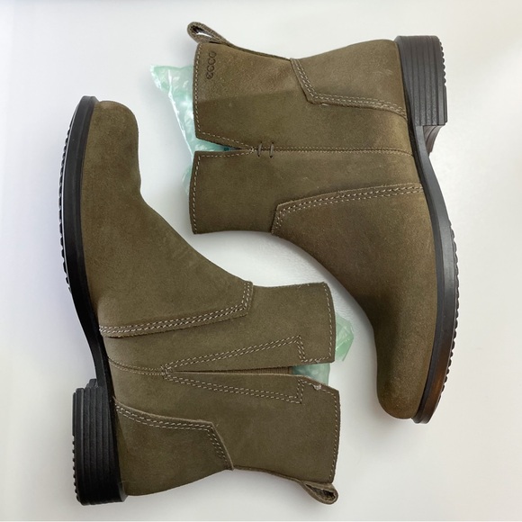 Ecco Women's brown leather Ankle Boots 5.5US (36EU) - Picture 10 of 16